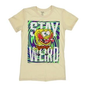 NWT SpongeBob SquarePants “Stay Weird” Graphic Unisex T-Shirt
